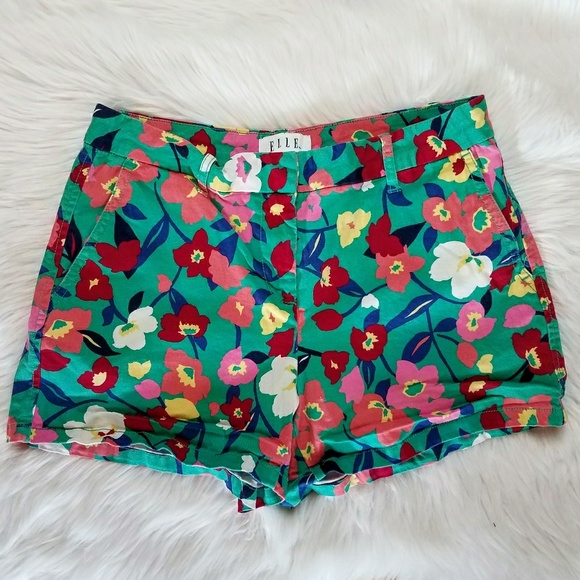 Elle Pants - 🌷5 for $25🌷 Elle High Waist Floral Shorts